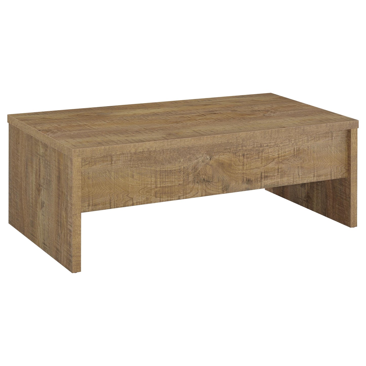 Coaster Home Furnishings - Canoga - Wood - Lift-Top Coffee Table with Hidden Storage, Pop-Up Design and Three Compartments - Living Room - Mango - 706358