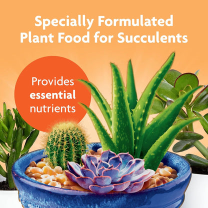 Miracle-Gro Succulent Plant Food | Liquid Fertilizer for Jade & Aloe - 8 fl. oz. (2 Pack)