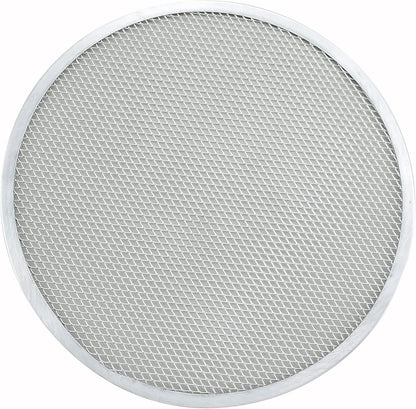 16 Inch Seamless Aluminum Pizza Screen, Winco Winware