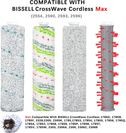 2787 1866 2554A,2590,2593,2596,for 35151, 3515, 35152, 3513, 3518 Multi-Surface Pet Brush Rolls & Vacuum Filters