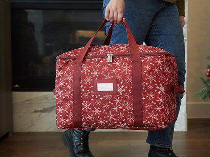 Covermates Keepsakes Treasurekeeper Storage Bag with Carrying Handles and ID Window for Holiday Storage