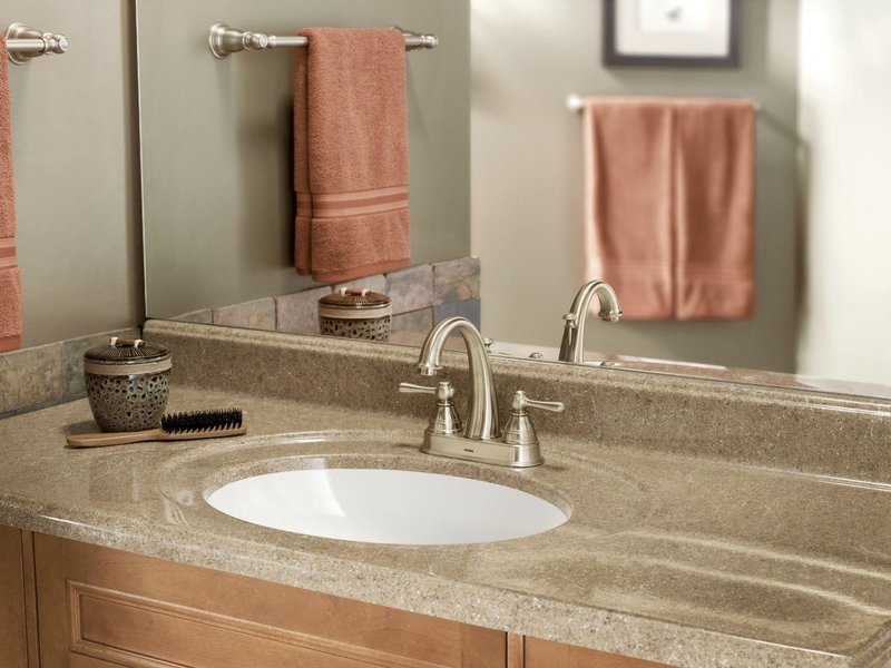 Moen YB5424BN Kingsley Collection 24-Inch Bathroom Single -Towel Bar, Brushed Nickel