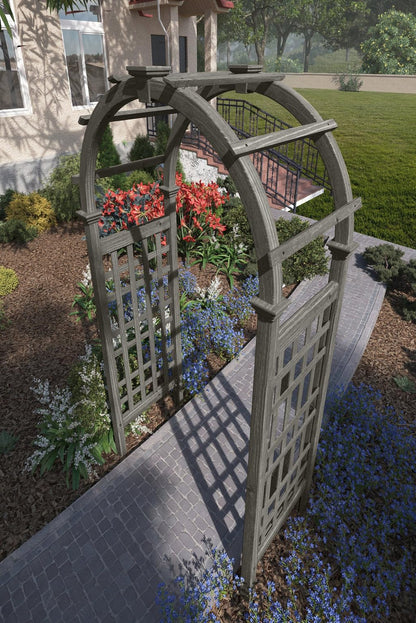 Charcoal Rosewood Arbor