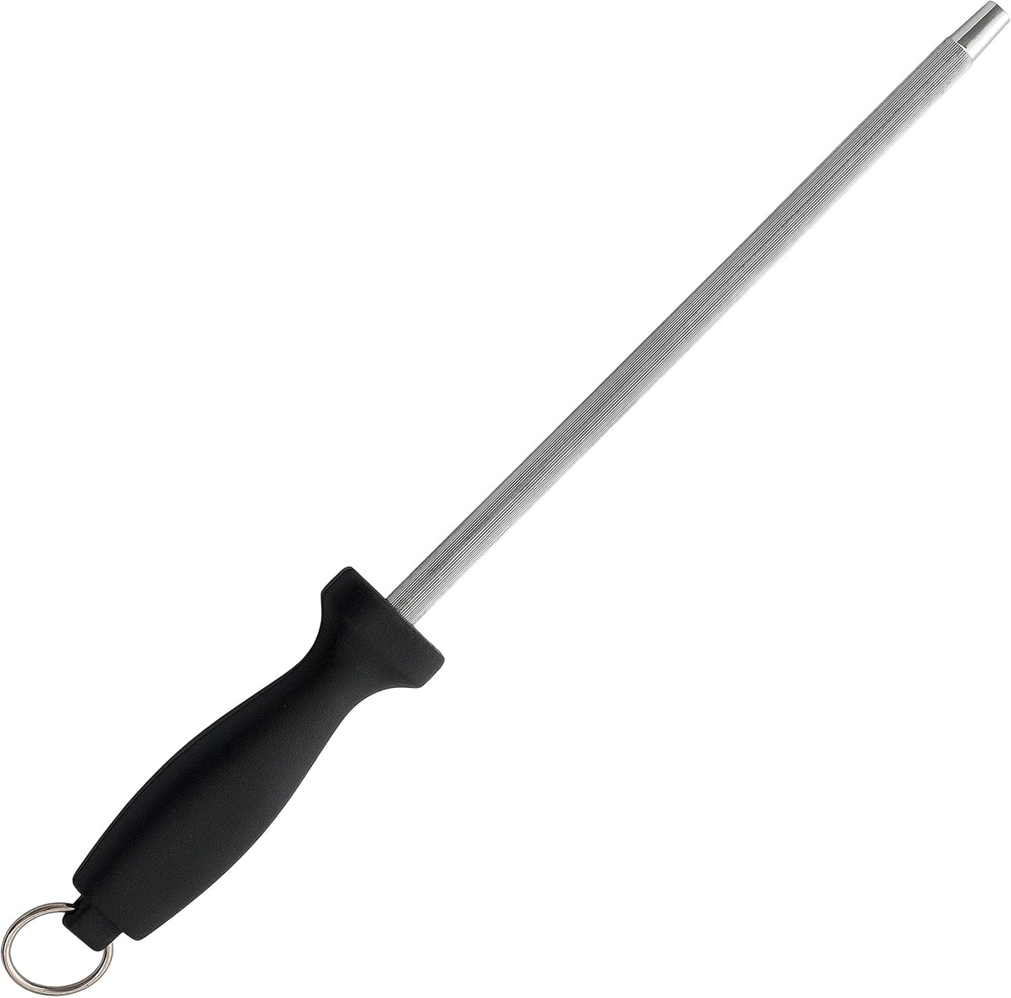 Ham Carving Knife with Honing Steel and Ham Cover - Professional Set for Slicing Ham & Prosciutto