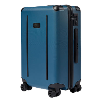The Ridge Premium Hard Shell Carry On Luggage - TSA Approved Lock - 360° Spinner Wheels for Travel - Alpine Navy