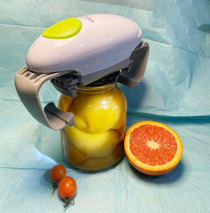 Jar Opener for weak hands, Automatic Jar Opener for seniors with arthritis, Electric Jar Openers for Seniors, Fits 1.2" - 3.5" Lid size, Suitable for the elderly/arthritis (High version）