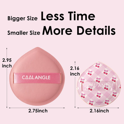 5Pcs Makeup Sponge For Foundation Concealer And Powder, Latex Free Blender Sponge For Natural And Easy Makeup Soft Long-lasting And Beginner-friendly, Green, Medium