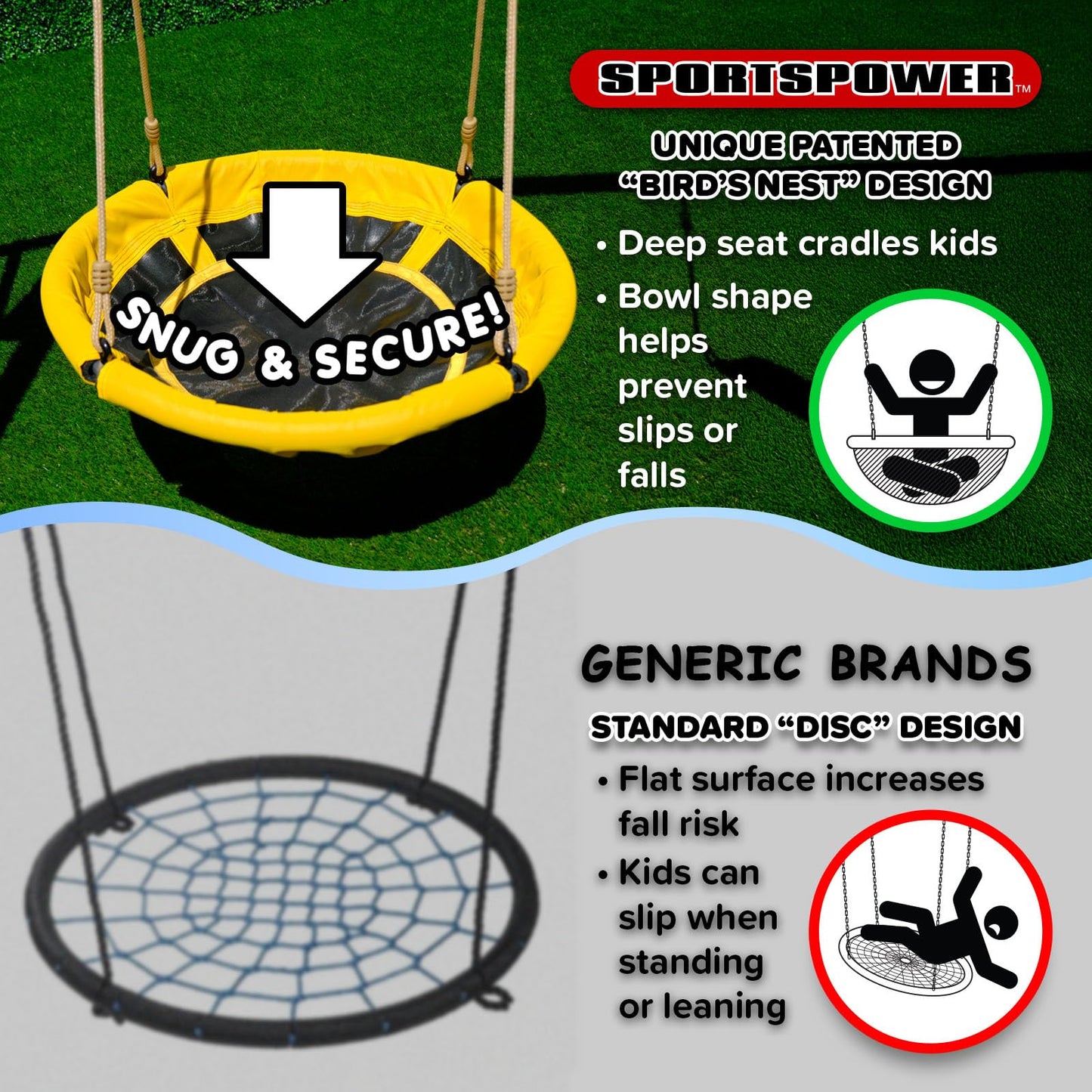 Sportspower Amelia Galaxy Cedar Wooden Swing Set for Night Play with 2 LED Swings, Play Fort with Sandbox, Heavy Duty Double A-Frame, on 6ft LED Slide, Bonus Anchor Kit