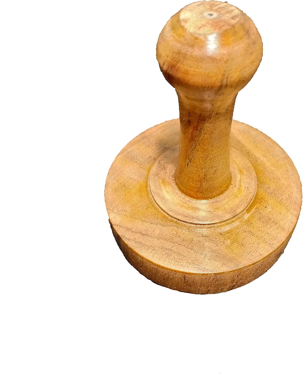 Wooden Potato Masher, Vegetable Smasher, Roti Chapati Presser, Tava Presser Crusher