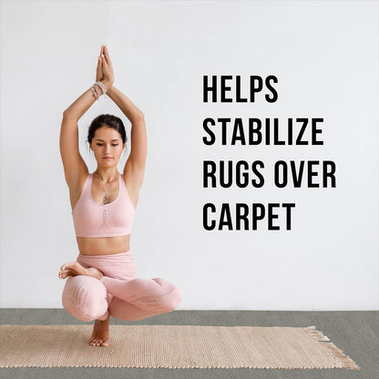 Grip-It Magic Stop Rug PAD, 2x8, White