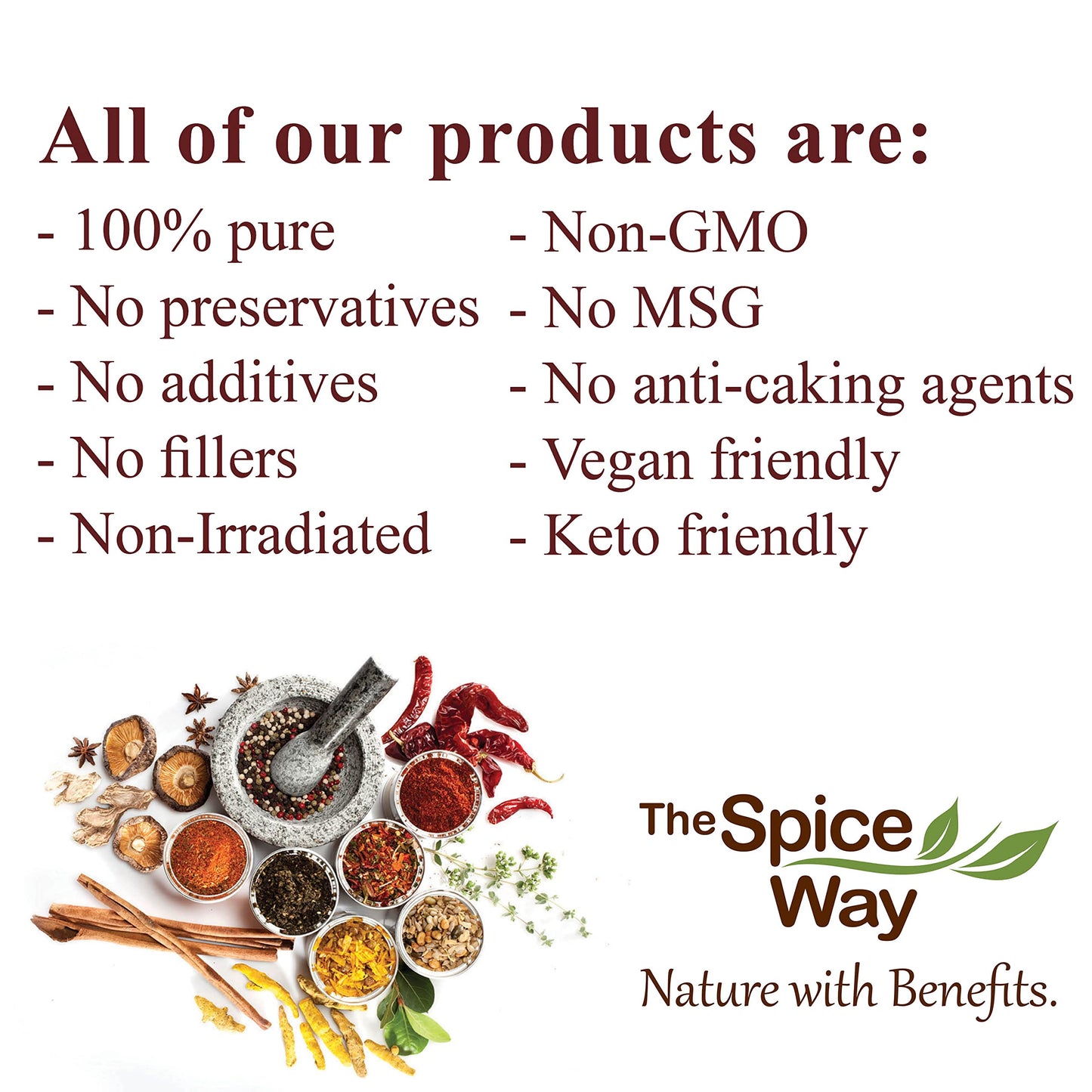 The Spice Way - Real Zaatar with Hyssop spice blend | 4 oz | (No Thyme that is used as an hyssop substitute). With sumac. No Additives, No Perservatives, (Za'atar/zatar/zahtar/zahatar/za atar)