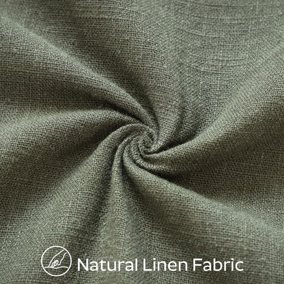 Pack 2 12 20 Inch OTOSTAR of Soft Linen Decorative Throw Pillow Covers x Solid Farmhouse Pillowcases Boho Accent Pillow