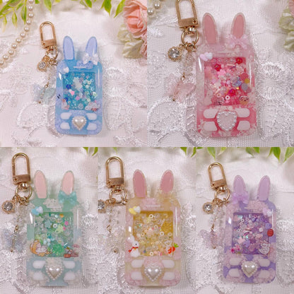 FUNSHOWCASE Resin Shaker Molds Set Mobile Phones Keychain Charm Pack of 8 Silicone Trays Seal Films Precision Tip Applicator Bottle Kit Bundle