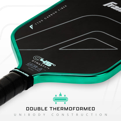 Franklin Sports PRO Pickleball Paddles – C45 Carbon Fiber Series - Official USAP + UPA Approved – Pro Player Design, DYNASTY 16MM MINT