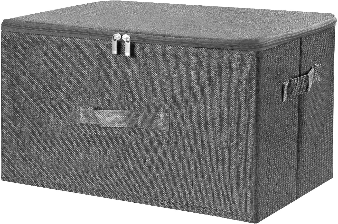 36 Closet ANMINY Storage Bins with Zipper Lids Qt Lidded Fabric Storage Boxes Baskets Cubes with Handles Collapsible