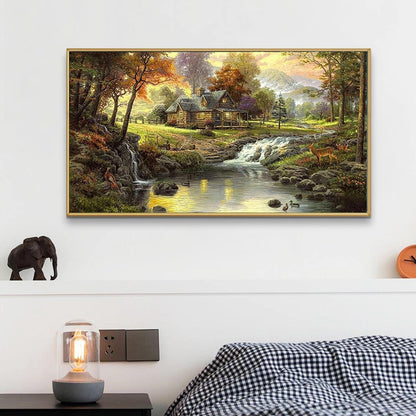 YALKIN Square 5D Diamond Painting Kits for Adults, Large Diamond Art Kits Full Drill Diamond Painting Kit for Adult Beginners, DIY Crystal Picture Art for Home Wall Decor 40 x 70cm/15.7 x 27.6in