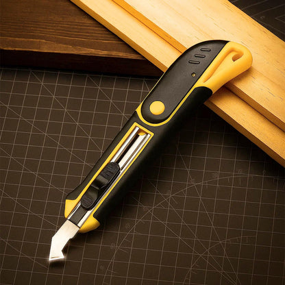 STEELITE Plexiglass Cutter Acrylic Cutting Knife and 13 Pcs Blade Set, Easy to Use Multi-Use Cutter with Cutting Blade