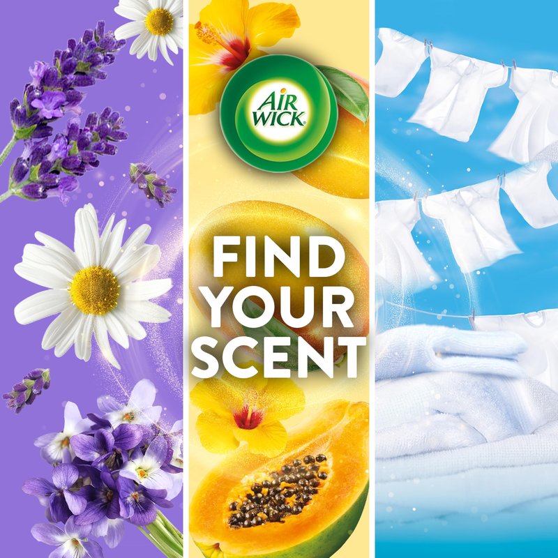 Air Wick Plug in Scented Oil Refill, 10ct, Hawaii, Air Freshener, Eco Friendly, Essential Oils