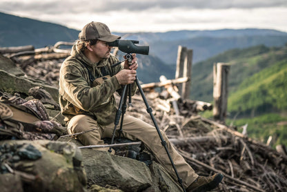 Vortex Optics Summit Carbon II Tripod Kit - Light Weight Design, Carbon Fiber Tripod, 2-Way Pan Head, 22 lb Max Load, Rubber Feet - Unlimited, Unconditional Warranty
