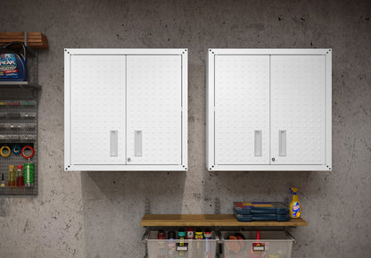 Manhattan Comfort Fortress Storage Units, White