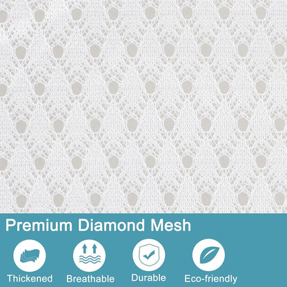 Polecasa Heavy Duty Large Mesh Laundry Bags with ID Tag, 2 Pack, 24 x 36 inches