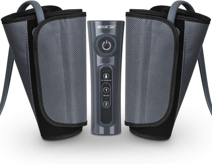 CINCOM Leg Massager for Circulation and Pain Relief, Air Compression Calf Massager with 2 Modes 3 Intensities Helpful for RLS Edema and Muscles Relaxation Gifts