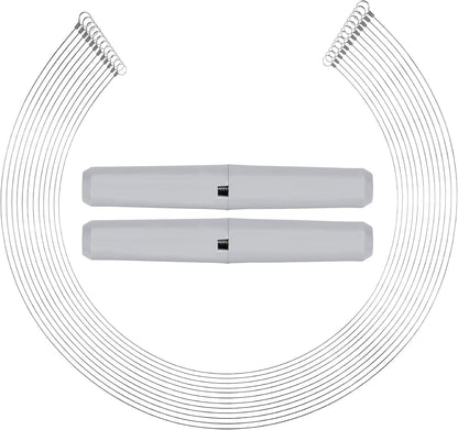 12 24" 1 ANDUSTRIAL Stainless Steel Cheese Cutting Replacement Wires For Soft and Hard Cheese - Easy to Use and Clean