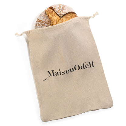 MaisonOdell Sourdough Cooling & Storage Set – Bread Cooling Rack (17×11×3), Linen Bread Bag (15×12), Heat-Resistant Oven Mitts – Complete Bread Cooling & Storage Solution