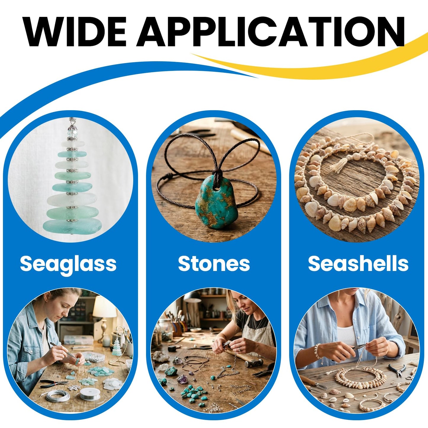SALIGTEKH 30Pcs Diamond Drill Bits Set, 1mm 2mm 3mm Sizes 1/8" Shank for Dremel & Rotary Tools – Jewelry Making, Gemstone, Sea Glass and Lapidary Drill Bits Kit
