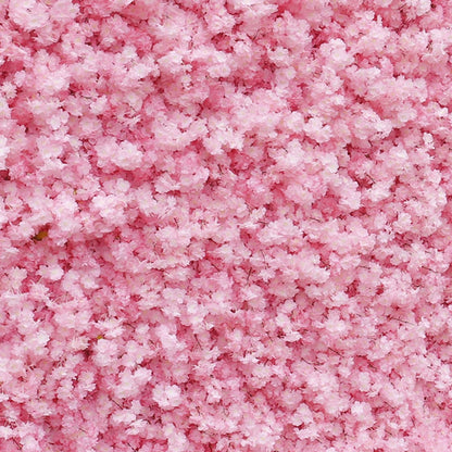 UYCVT Pink Cherry Blossoms Artificial Flower Wall Backdrop Panels, Handmade Romantic Large Wedding Backdrop 3D Floral Wall Fabric Flower Wall for Party Baby Shower Bridal Weddi-3m*3m/10 * 10FT