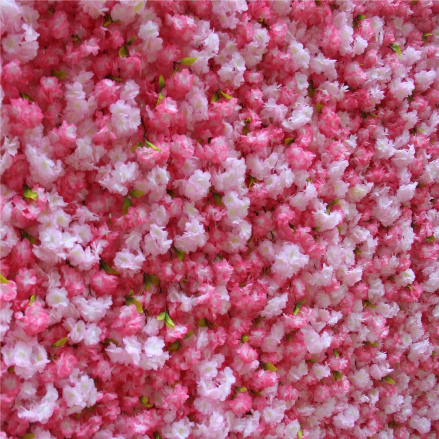 JIIPOREGJ Flower Wall Panel Floral Backdrop Silk Artificial Rose Wall Faux Flower Panel for Wedding,Party,Birthday,Room,Home Deco Pink-1M*1M Decoration,Pink-1M*1M,Pink,2m*2m