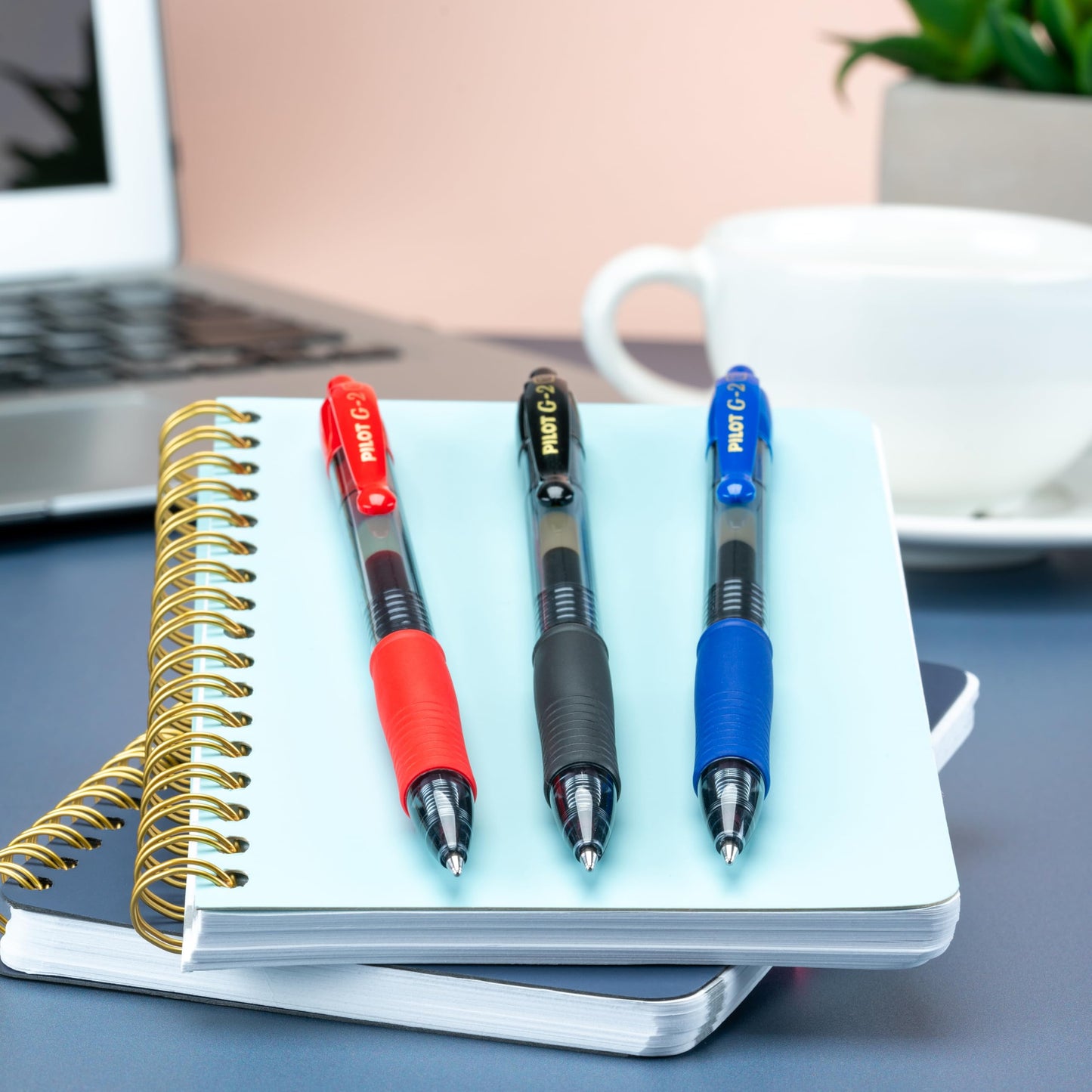 PILOT G2 Premium Retractable Gel-Ink Rolling Ball Pens, Bold Point (1.0mm), Assorted, 10-Pack, (11887)