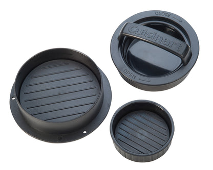 Cuisinart 3-in-1 Stuffed Burger Press, Non-Stick Burger Stuffer Hamburger Patty Maker, Patty Maker Grill Accessory for Outdoor Cooking, BBQ, Tailgates, Camping