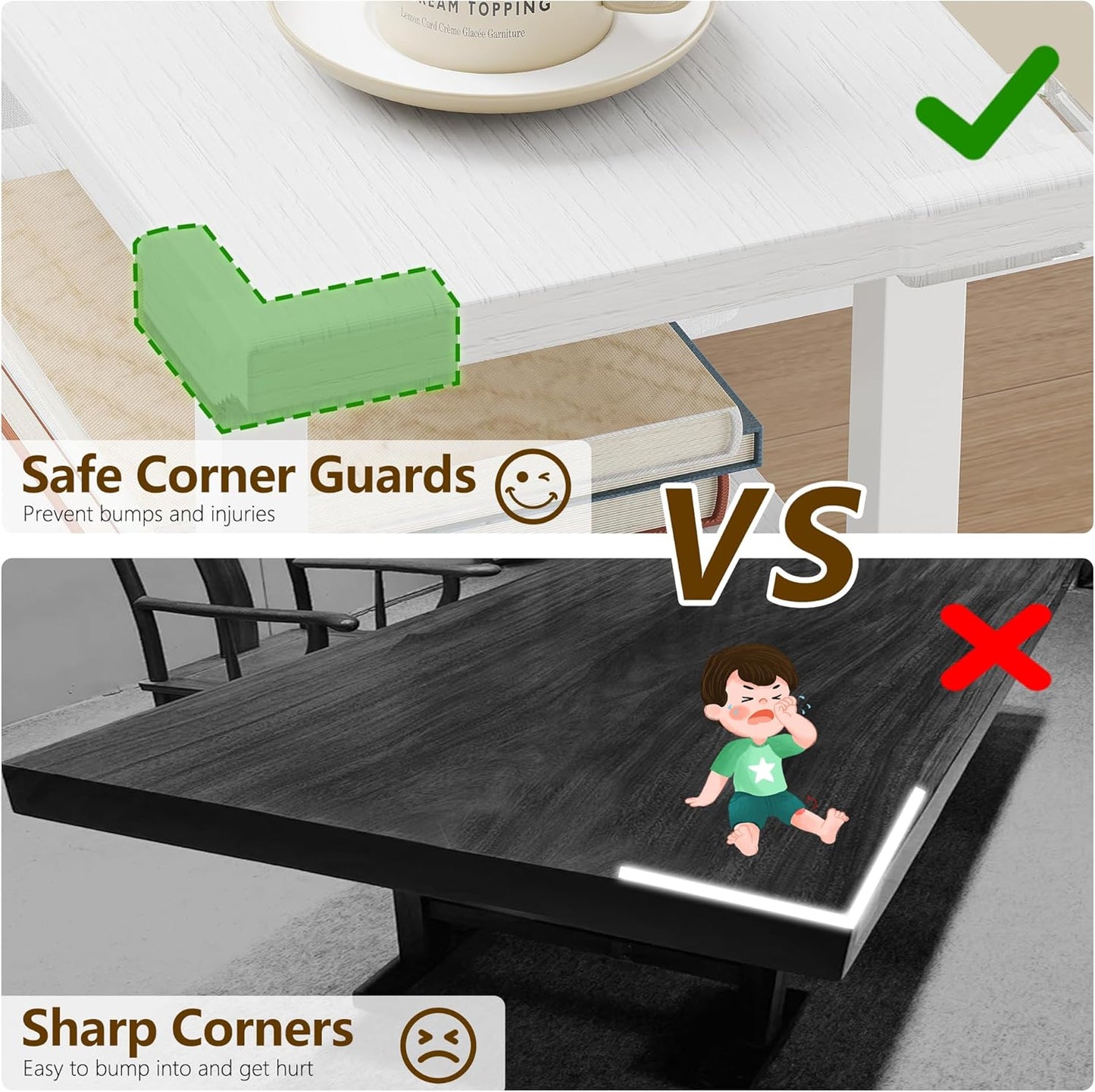 25.2" HET005WT1 Heybly Small Narrow Side Table for Small Space, Thin Bedside Table, Slim Sofa Table, Skinny End Table