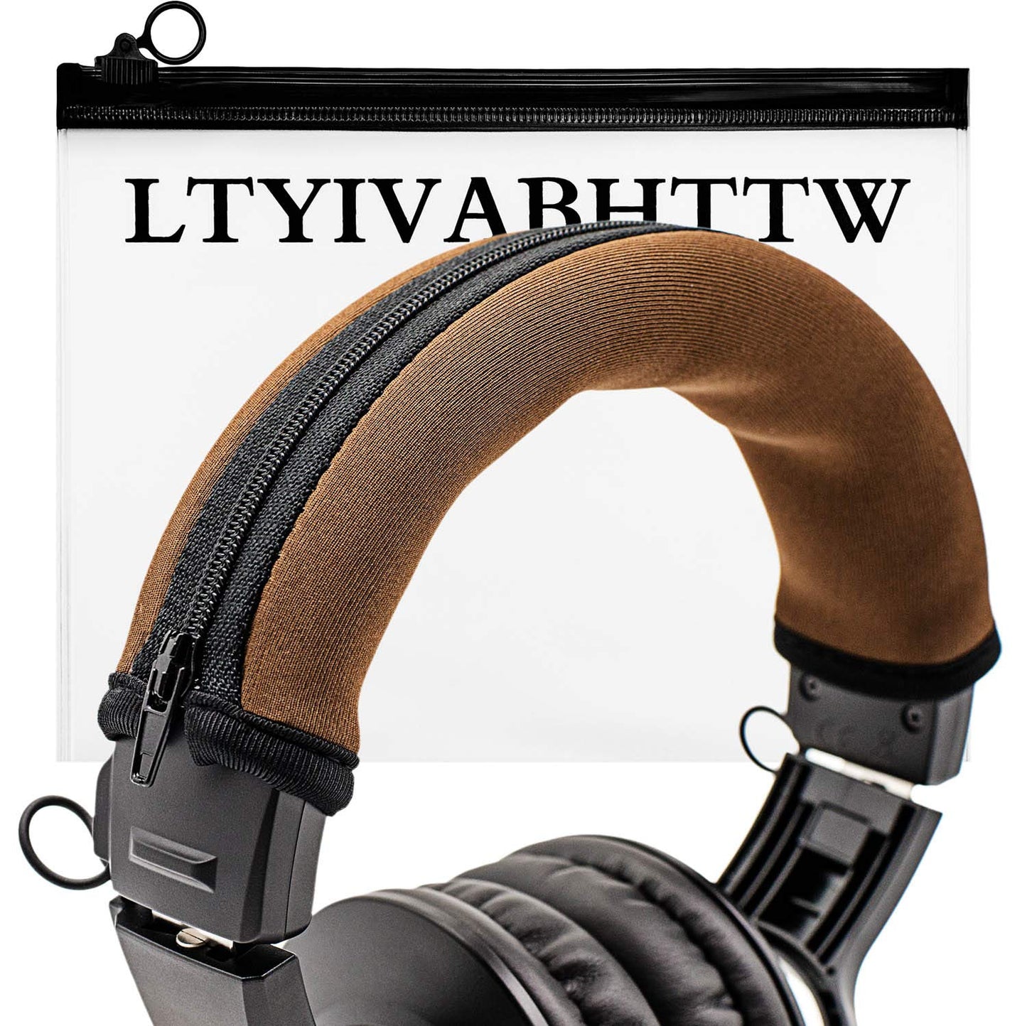 LTYIVABHTTW Replacement Headband Cover Compatible ATH M50X M50 M40X M40 M30X M20X Headphones (Brown)