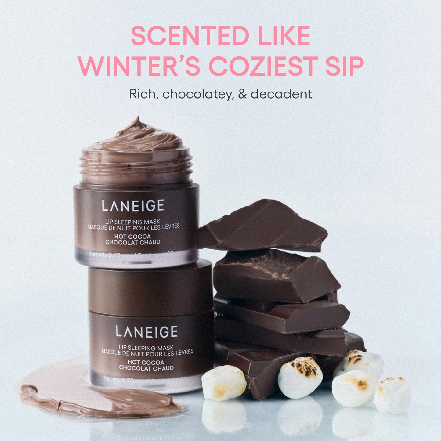 LANEIGE Lip Sleeping Mask: Nourish, Hydrate, Vitamin C, Murumuru & Shea Butter, Antioxidants, Flaky, Dry Lips
