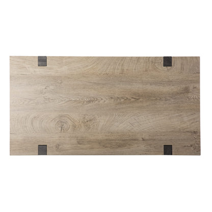 SEI Furniture Ayleston Multipurpose Desk, Natural