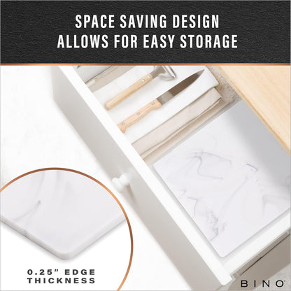 BINO BPA-Free Cutting Board, Durable Large Surface Chopping Board, Dual-Sided, Dishwasher Safe Kitchen Utensils