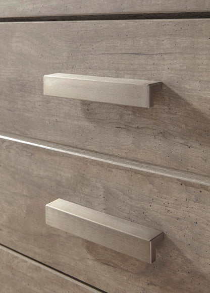 Signature Design by Ashley Culverbach Scandinavian 6 Drawer Dresser, Weathered Gray