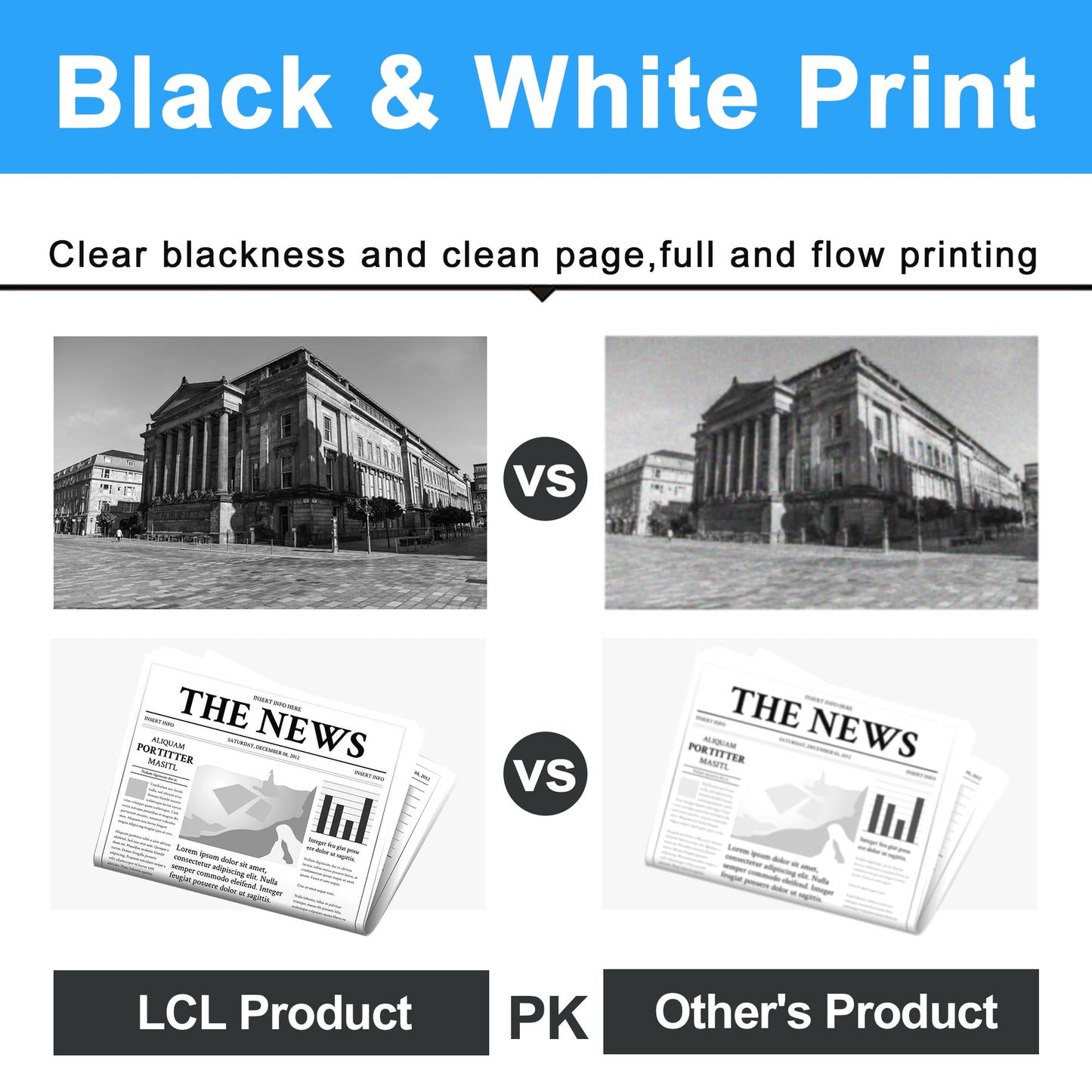LCL Remanufactured Toner Cartridge Replacement for HP CE310A 126A Laserjet Pro CP1020 CP1025 CP1025nw Laserjet 100 Color MFP M175 M175nw M175a M175n M175w Pro 200 M275nw M275 (1-Pack Black)