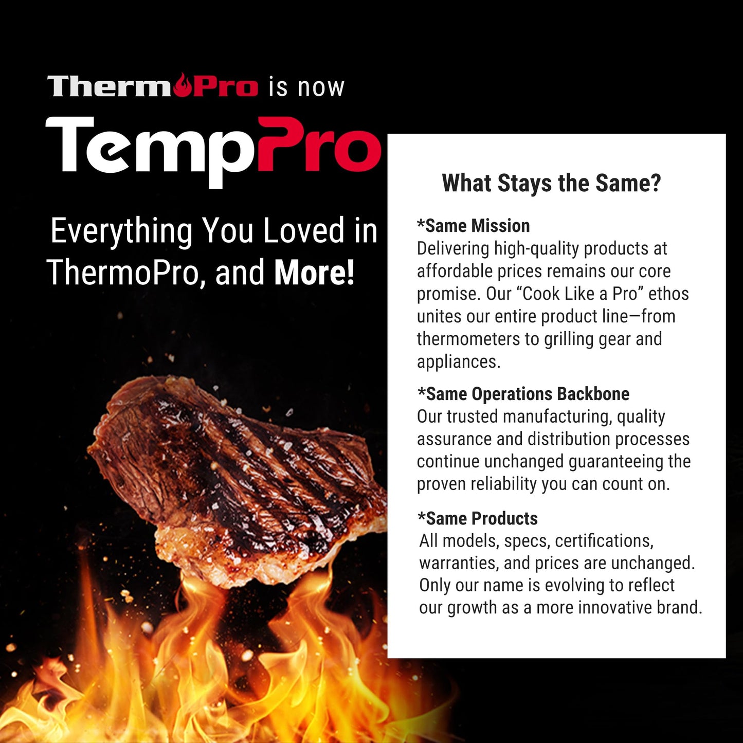 TempPro TP19 Waterproof Digital Meat Thermometer for Grilling with Ambidextrous Backlit & Thermocouple Instant Read Kitchen Cooking Food Thermometer for Candy Oil BBQ Smoker (Previously ThermoPro)