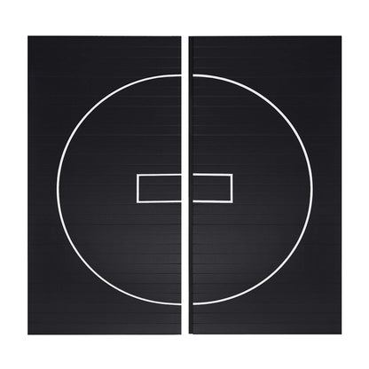 Gold Medal Sports 10' x 10' x 1.25" Wrestling Mat, Jiu Jitsu, BJJ, Wrestling Mats, Martial Arts, Thick with Automatic Connector, Wrestling for Home, Judo, Tatami, Flexi Roll