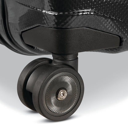 Samsonite Proxis Large Hardside Luggage with Dual Spinner Wheels - Innovative Roxkin™ Lightweight Shell With Ultimate Durability- Includes TSA Lock, Ergonomic Telescoping Handle - Black