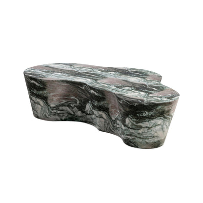 Slab Grey/Blush Faux Marble Coffee Table