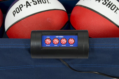 Pop-A-Shot - Home Single Shot | Arcade Basketball Fun at Home | Infrared Sensor Scoring | 6 Game Modes | 4 Balls | Foldable Storage | for All Players