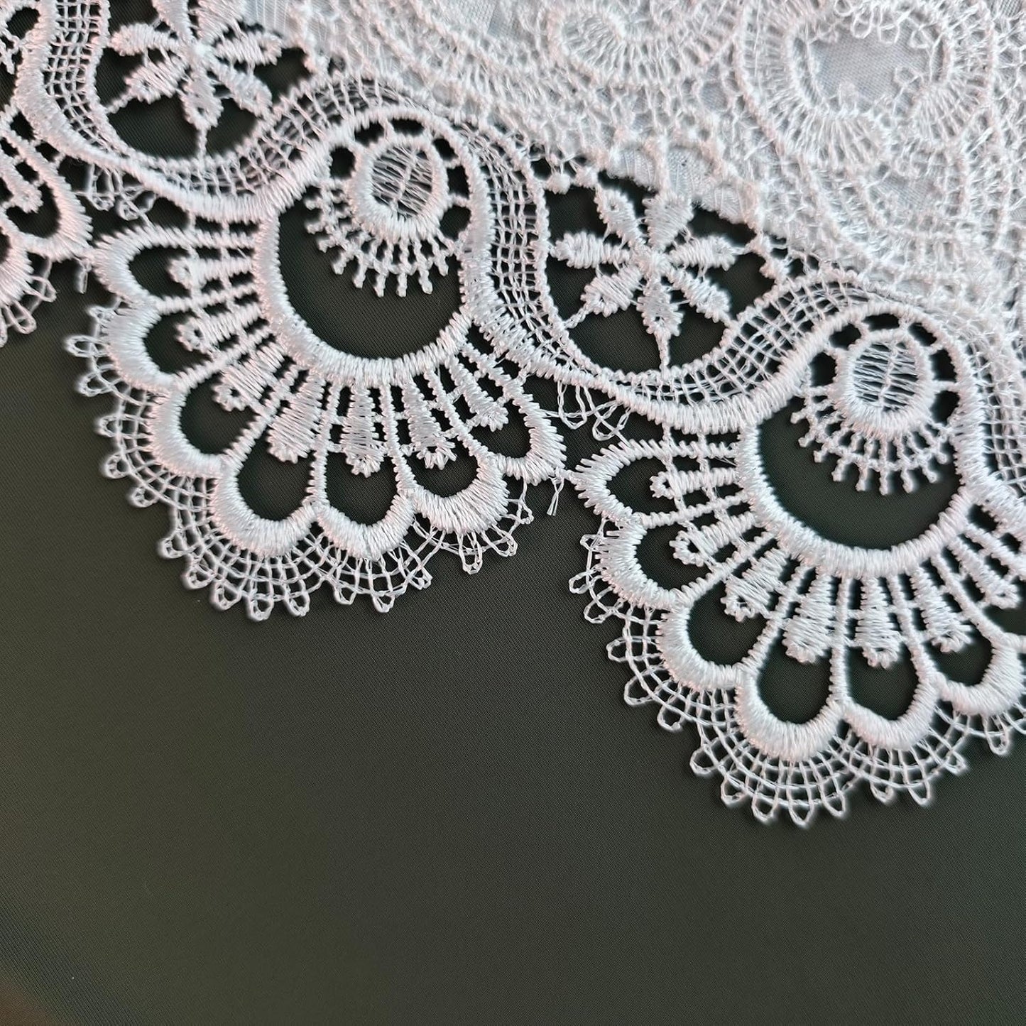 19.743.3 Inch Coffee Tablecloth for Living Room Center Table Doilies Embroidery Lace Tablecloth Home Dining Coffee