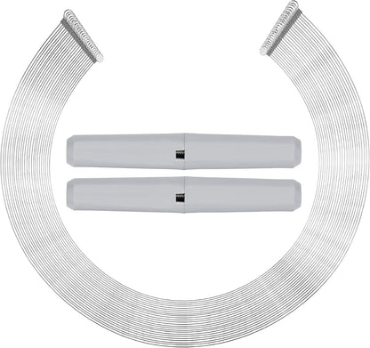 24 24" 1 ANDUSTRIAL Stainless Steel Cheese Cutting Replacement Wires For Soft and Hard Cheese - Easy to Use and Clean