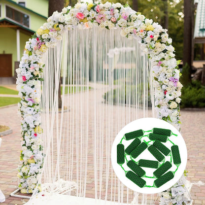 9.2Ft Flower Sponge Blocks Kit 14Pcs Floral Foam Garland – Flexible Flower Holder for Fresh & Artificial Flowers, Wedding Arch, Home & Garden Decor