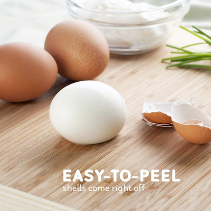 Elite Gourmet EGC007CHW Electric 7 Egg Capacity Cooker, Poacher, Omelet Maker, BPA Free