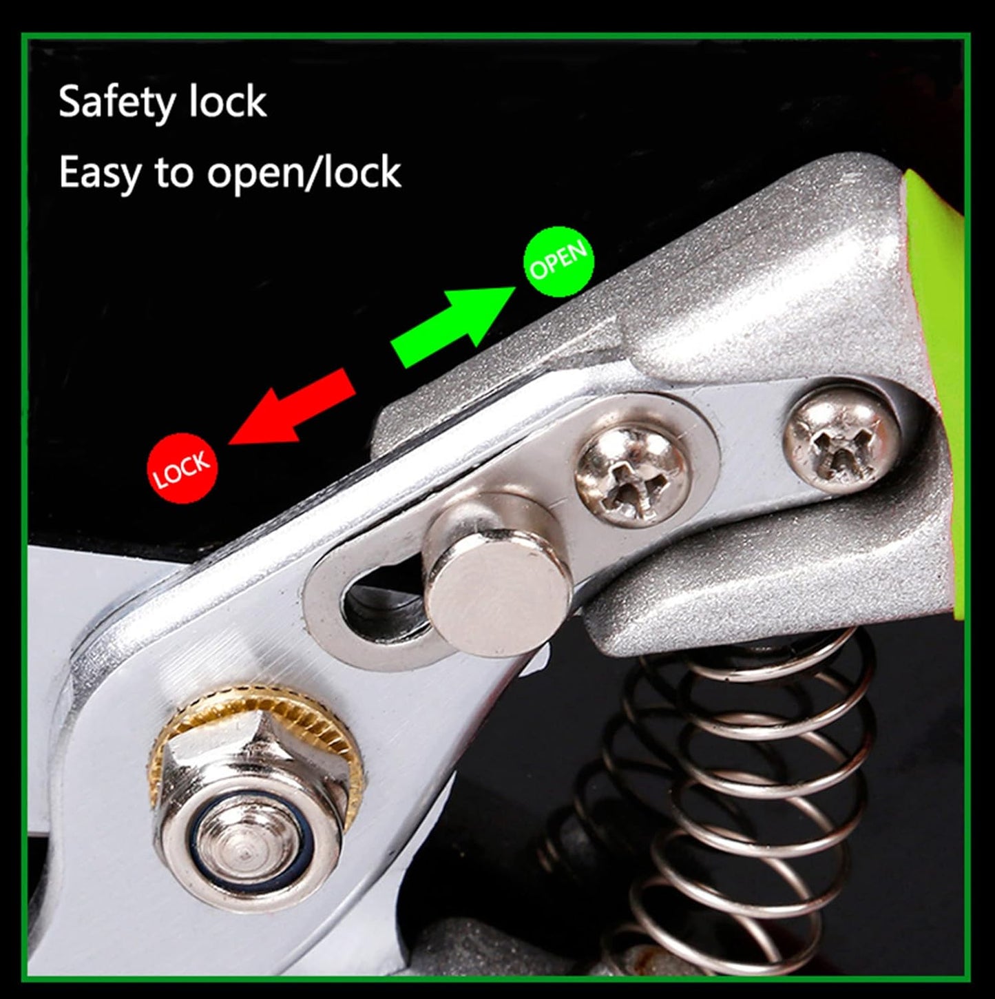 Horsvill Trimmers, Garden Shears, Japanese Pruning Shears for Heavy Duty, Flowers Herbs Grapes Plant and Branch